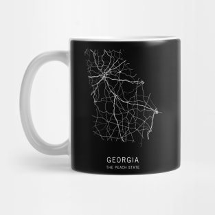 Georgia State Road Map Mug